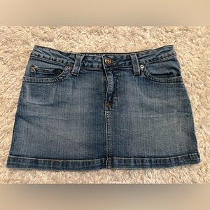 H&G Vintage Women’s Jean Mini Skirt
